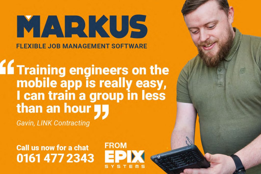 Photo of Gavin from LINK Contracting using MARKUS mobile
